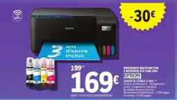 E.Leclerc Imprimante Multifonction à Réservoir Eco-Tank 281 offre