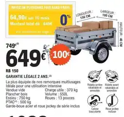 E.Leclerc RB 150 offre
