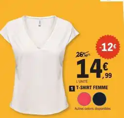 E.Leclerc T-shirt femme offre