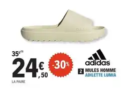 E.Leclerc MULES HOMME ADILETTE LUMIA offre
