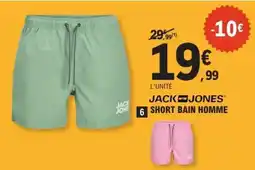 E.Leclerc JACK & JONES SHORT BAIN HOMME offre