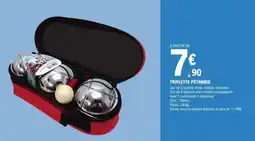 E.Leclerc TRIPLETTE PÉTANQUE offre