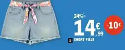E.Leclerc Short fille offre