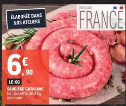 E.Leclerc SAUCISSE CATALANE offre