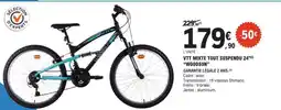E.Leclerc VTT MIXTE TOUT SUSPENDU 24 WOODSUN offre