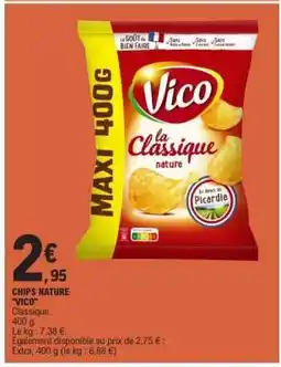 E.Leclerc Chips nature VICO offre