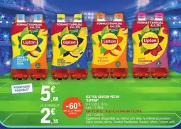 E.Leclerc ICE TEA SAVEUR PÊCHE 'LIPTON' offre