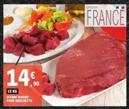 E.Leclerc Viande Bovine : Pour Brochette offre