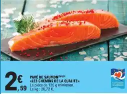 E.Leclerc PAVÉ DE SAUMON offre