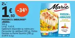 E.Leclerc POISSON À L'ANDALOUSE offre