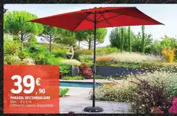 E.Leclerc PARASOL RECTANGULAIRE offre