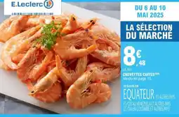 E.Leclerc CREVETTES CUITES offre