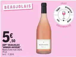 E.Leclerc AOP Beaujolais Arnaud Aucoeur offre
