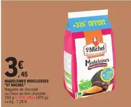E.Leclerc Madeleines Moelleuses St Michel offre