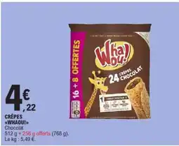 E.Leclerc CRÊPES “WHAOU!” offre