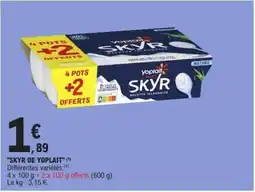 E.Leclerc SKYR DE YOPLAIT offre