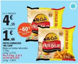 E.Leclerc Frites surgelées MC CAIN offre