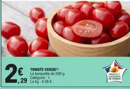 E.Leclerc Tomate cerise offre