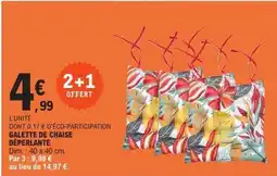 E.Leclerc GALETTE DE CHAISE DÉPERLANTE offre