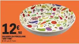 E.Leclerc SALADIER EN PORCELAINE ARD'TIME offre