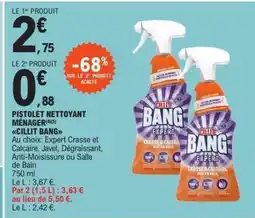 E.Leclerc Pistolet Nettoyant Ménager Cillit Bang offre