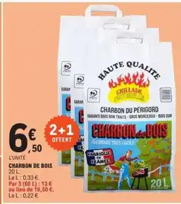 E.Leclerc Charbon De Bois offre