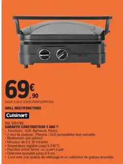 E.Leclerc GRILL MULTIFONCTIONS offre