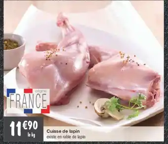Migros Cuisse de lapin offre