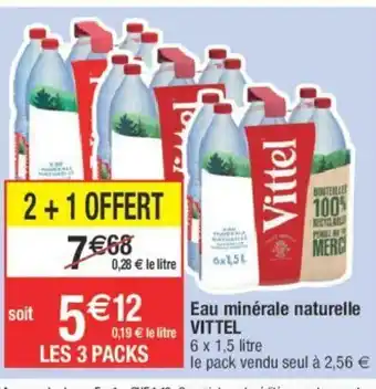 Migros Eau minérale naturelle Vittel offre