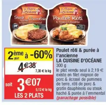 Migros Poulet rôti & purée à l'ancienne offre