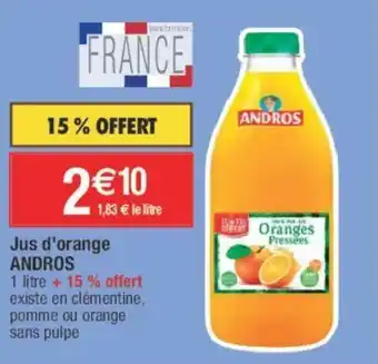 Jus d'orange