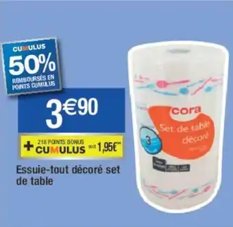 Migros Essuie-tout décoré set de table offre