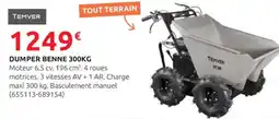 Rural Master TEMVER Dumper benne offre