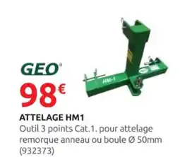 Rural Master GEO® Attelage hm1 offre
