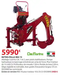 Rural Master Retro-pelle res 15 offre