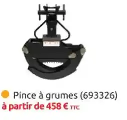 Rural Master Pince Ă grumes offre