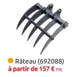 Rural Master Râteau offre