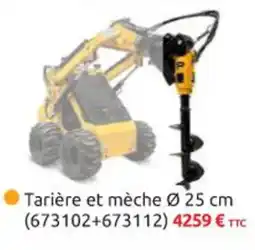Rural Master Tarière et mèche Ø 25 cm offre