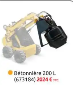 Rural Master Bétonnière offre