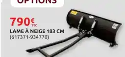 Rural Master Lame à neige 183 cm) offre