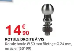 Rural Master Rotule droite à vis offre