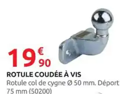 Rural Master Rotule coudée à vis offre