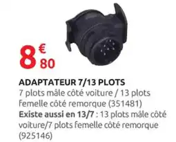 Rural Master Adaptateur 7/13 plots offre