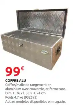 Rural Master Coffre alu offre