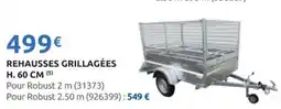 Rural Master Rehausses grillagées h. 60 cm offre
