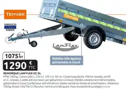 Rural Master TEMVER Remorque lam'flex gc xl offre