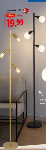Lidl Livarno home Lampadaire à LED offre