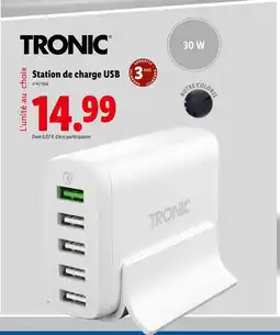Lidl TRONIC Station de charge USB offre