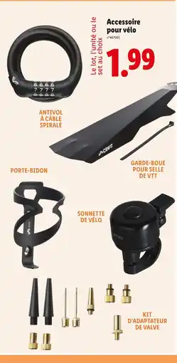 Lidl CRIVIT Accessoire pour vélo offre