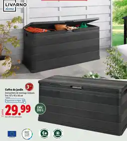 Lidl Livarno home Coffre de jardin offre
